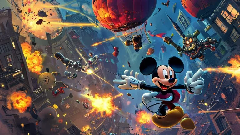 Bafo de Onça: Vilão Imprevisível de Mickey